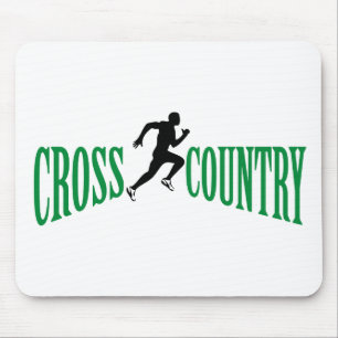 Cross country mouse mat