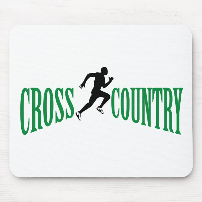 Cross country mouse mat (Front)
