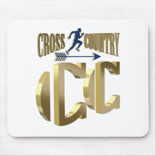 Cross country mouse mat