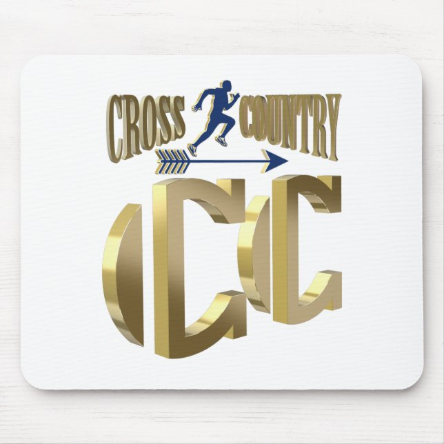 Cross country mouse mat (Front)