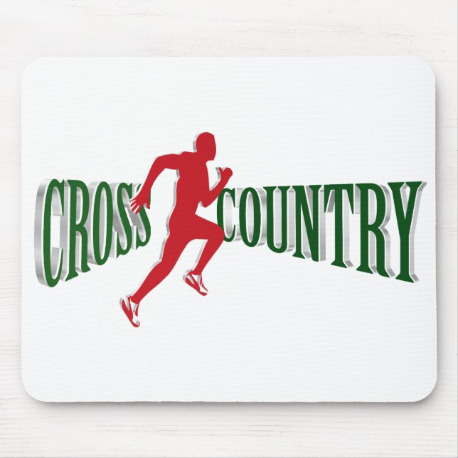 Cross country mouse mat (Front)