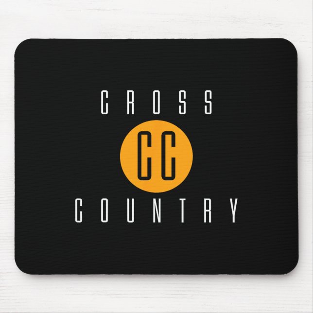 Cross Country  Mouse Mat (Front)
