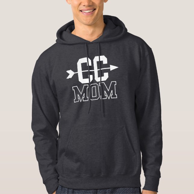 Cross Country Mum Hooded Sweatshirt (Front)