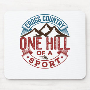 Cross Country One Hill of a Sport Mouse Mat