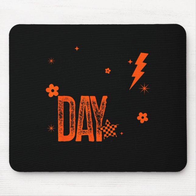 Cross Country Race Day Runner Track And Field Oran Mouse Mat (Front)