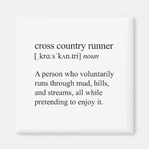 Cross Country Runner Definition, Xc Running  Magnet