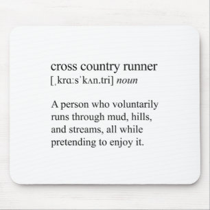 Cross Country Runner Definition, Xc Running  Mouse Mat
