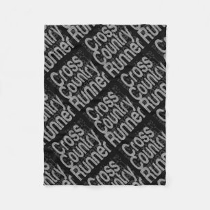 Cross Country Runner Extraordinaire Fleece Blanket