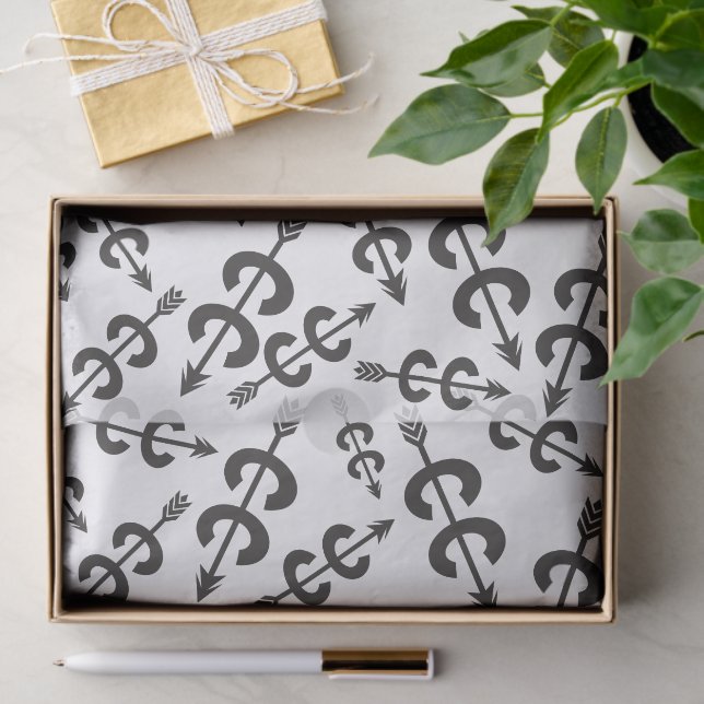 cross country runner Tissue Paper (Gift)