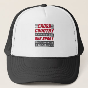 Cross Country Running Funny Like Our Sport Trucker Hat