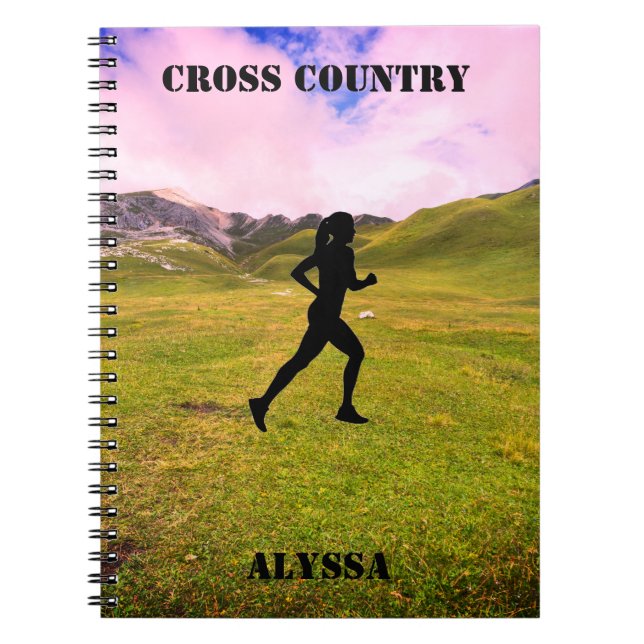 Cross Country Running Notebook (Front)