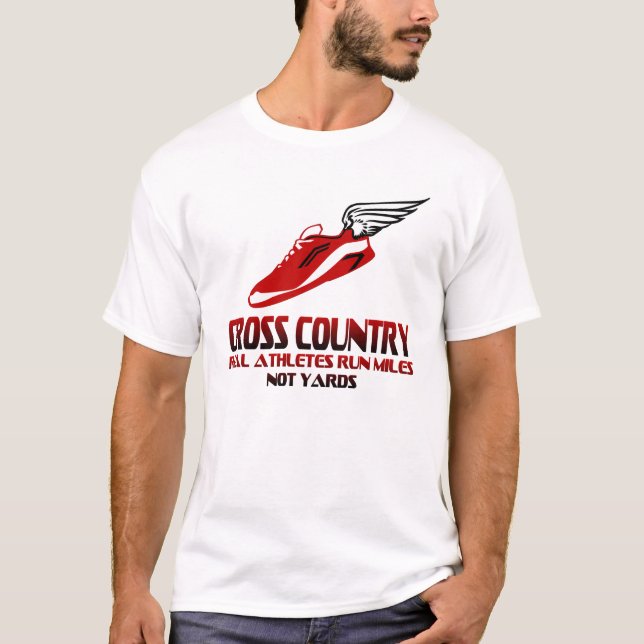 Cross Country Running T-Shirt (Front)