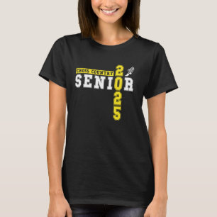 Cross Country Senior Night Senior 2025 Graduation T-Shirt