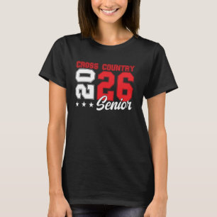 Cross Country Senior Night XC Senior 2026 Graduati T-Shirt