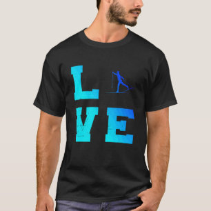 Cross Country Skating Classic Cross Country Skiing T-Shirt