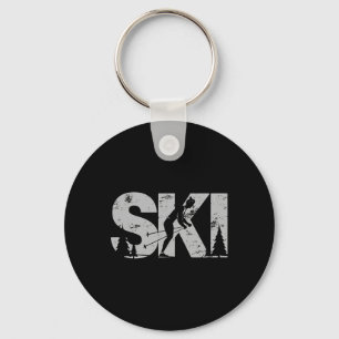 Cross Country Ski Cool Skiing Nordic Skier Gift Wo Key Ring