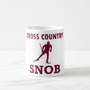 Cross Country Ski Snob Coffee Mug