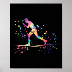 Cross Country Skier Nordic Xc Skiing _10 Poster