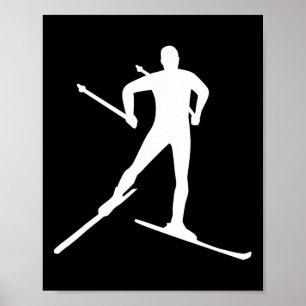 Cross Country Skiing Poster