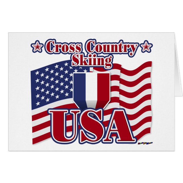 Cross Country Skiing USA (Front Horizontal)