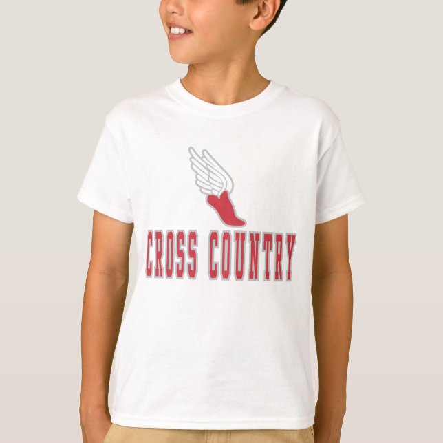 Cross Country T-shirts and Gifts. (Front)