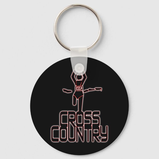 CROSS COUNTRY WINNER - FINISH LINE KEY RING (Front)