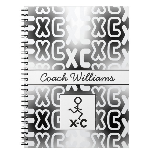 Cross Country XC Coach Notebook (Front)