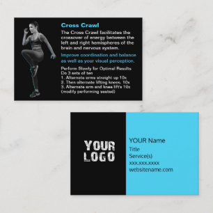 Cross Crawl Training Business  Business Card