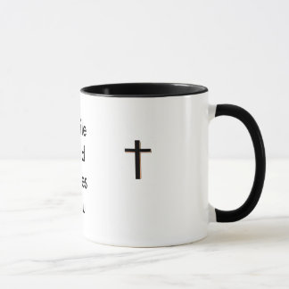 cross, cross, Smile God Loves You Mug