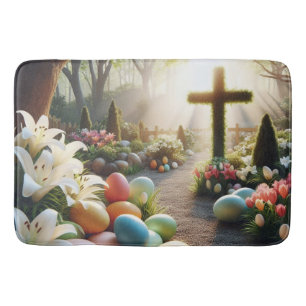 Cross/Easter egg/Lilly Bath Mat