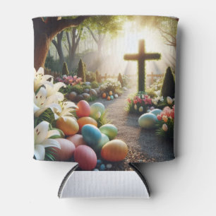 Cross/Easter egg/Lilly  Can Cooler