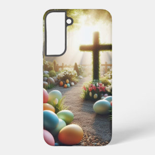 Cross/Easter egg/Lilly  Samsung Galaxy Case