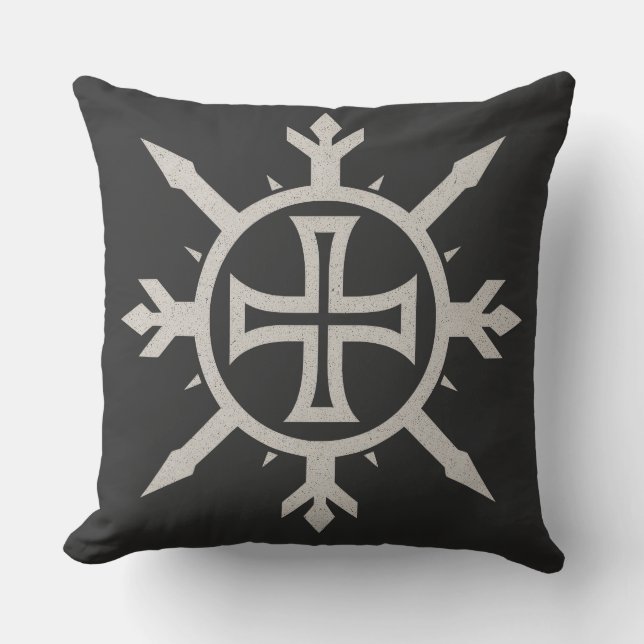 "Cross Emblem"  Cushion (Front)