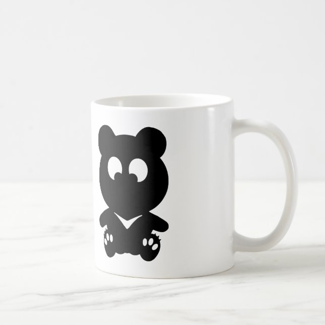 Cross Eyed BEAR Coffee Mug (Right)