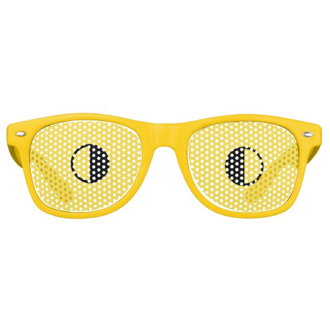 Cross Eyed Cool Shades Party Glasses (Front)