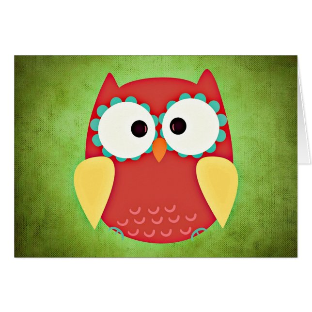 Cross Eyed Owl (Front Horizontal)