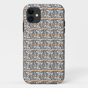 Cross Filigree Design Pattern iPhone 11 Case