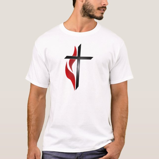CROSS & FLAME T-Shirt (Front)