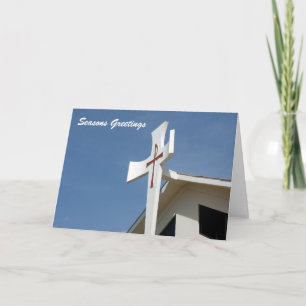 cross greetings holiday card