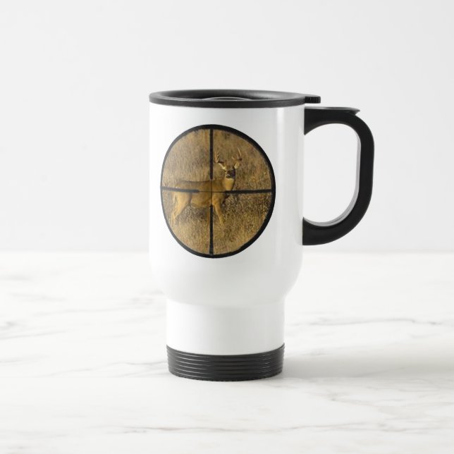 CROSS HAIRS. TRAVEL MUG (Right)