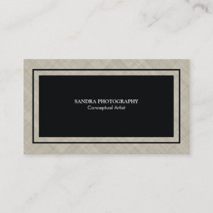 Cross Hatching Texture Variation Business Card