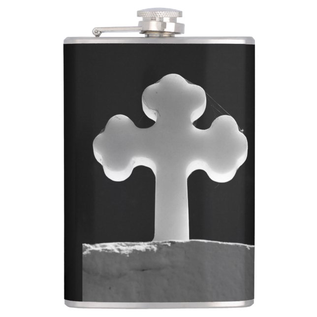 Cross Hip Flask (Front)