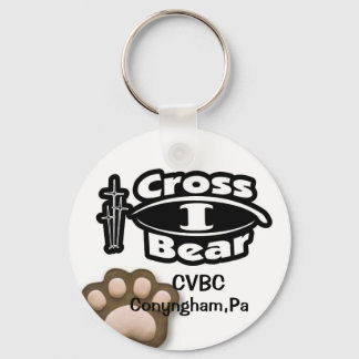 Cross I Bear Keychain