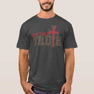 Cross Immutable Truth Sealed with BloodT-Shirt T-Shirt