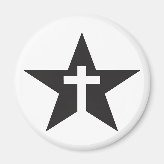 Cross in Star Magnet (Front)