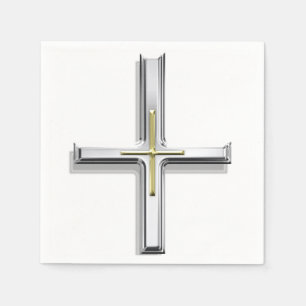 Cross in the Faith I Napkin