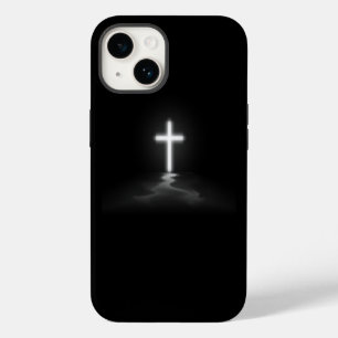 Cross in the Mist iPhone 14 Case
