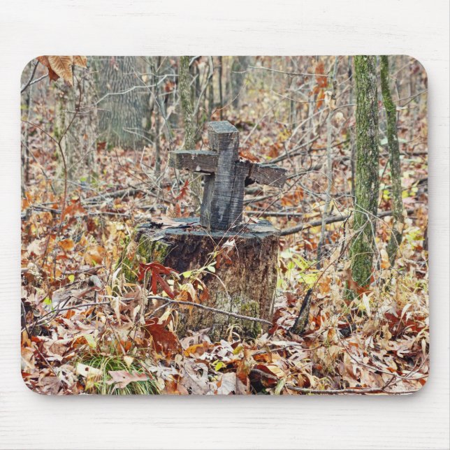 Cross in the Woods Mouse Mat (Front)