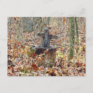 Cross in the Woods Postcard