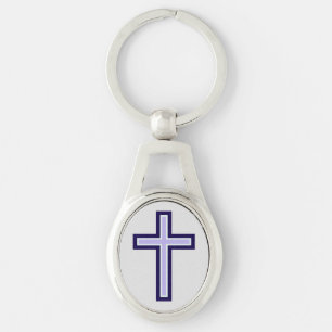 Cross keychain